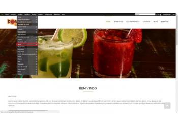 2.1 - No segundo modo vá em "Estrura" -> "Menus"
