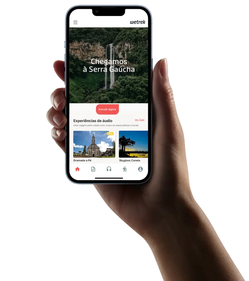 Aplicativo WeTrek