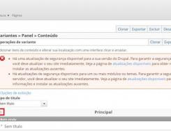 2 - Abrira uma tela de configurações. Click na roda configuração.