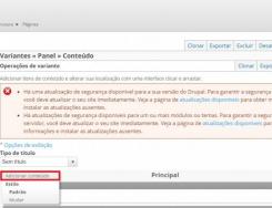 3 - Click em "Adicionar conteúdo".